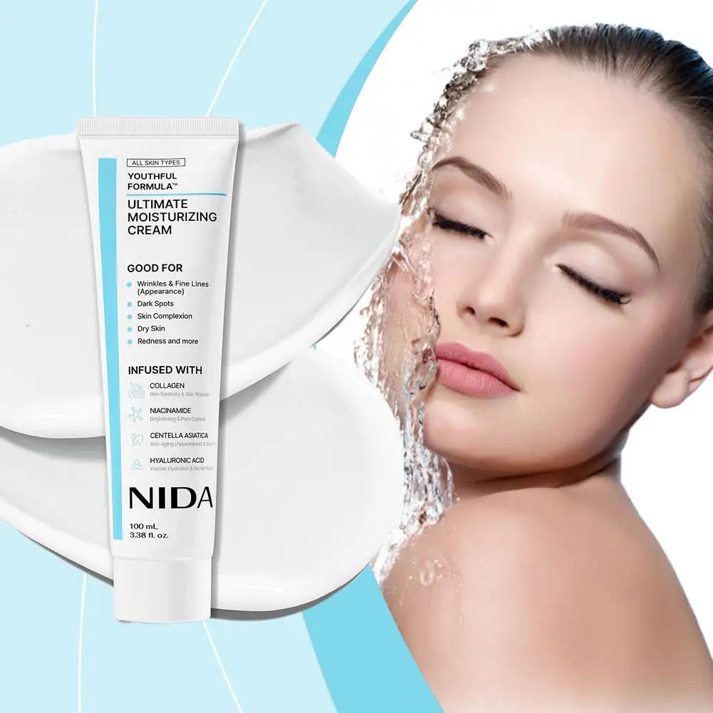Crema Hidratante NIDA Antiedad y Calmante