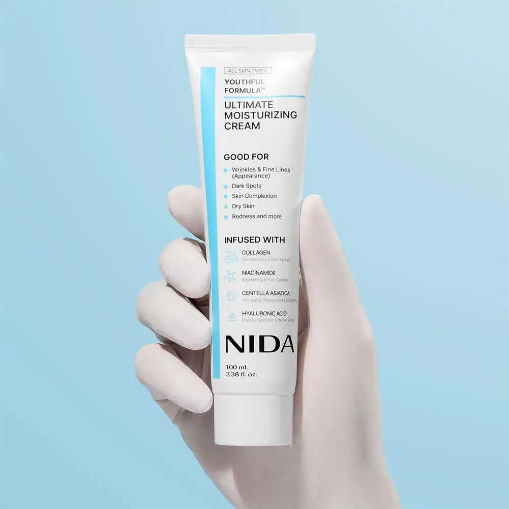 Crema Hidratante NIDA Antiedad y Calmante