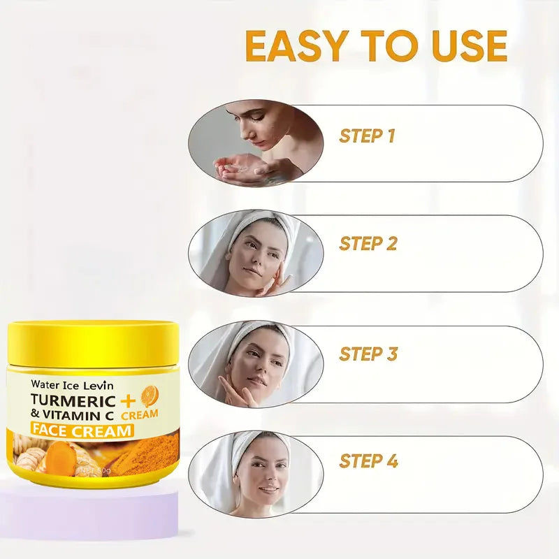 Crema Antiedad Cúrcuma y Vitamina C 50g