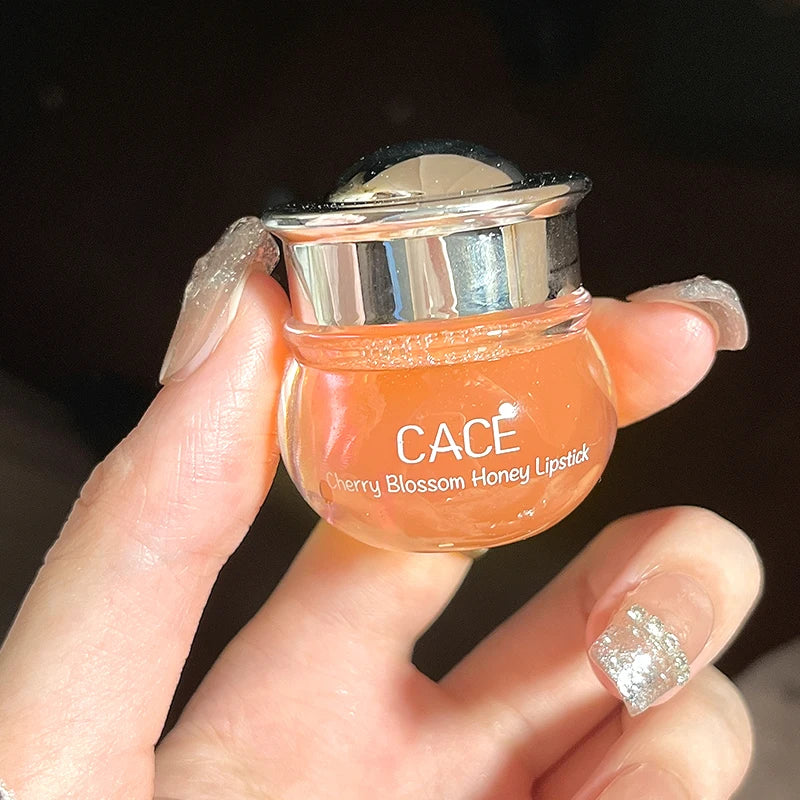 Aceite Bálsamo Labial CACE Miel y Cereza – Hidratante y Brillo Labial de Larga Duración